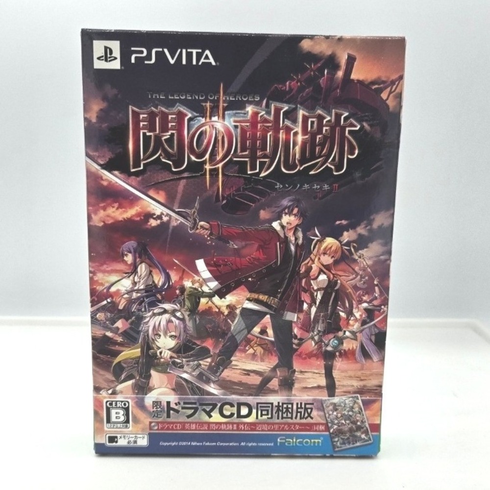 Legend of Heroes: Sen no Kiseki II Limited Drama CD Edition PS Vita Japan Import